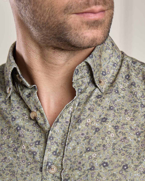 Chemise velours Hindia - MISE AU GREEN - 4