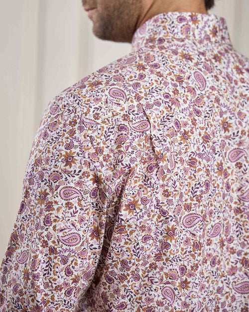 Chemise motif cachemire - MISE AU GREEN - 7