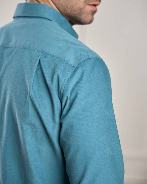 Chemise velours millerais - MISE AU GREEN - 3