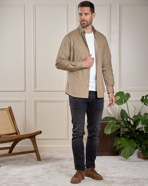 Chemise velours millerais - MISE AU GREEN - 2