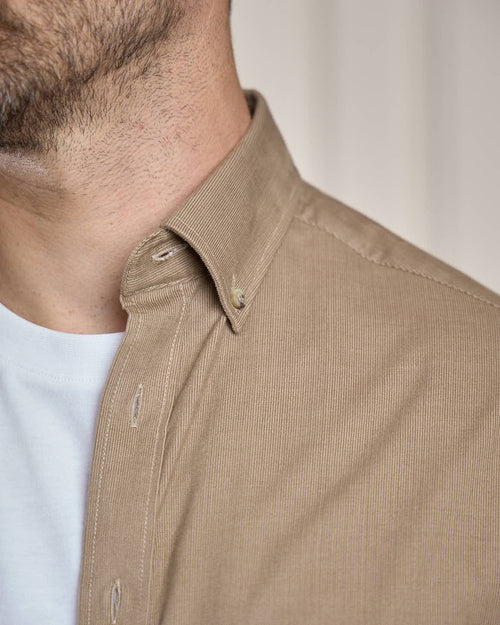 Chemise velours millerais - MISE AU GREEN - 5