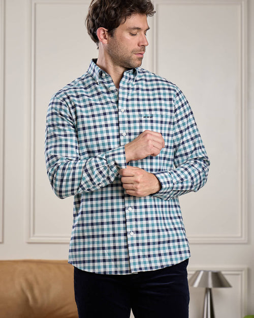Chemise à carreaux Hodian - MISE AU GREEN - 3