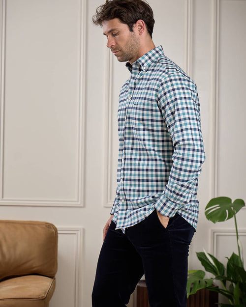 Chemise à carreaux Hodian - MISE AU GREEN - 4