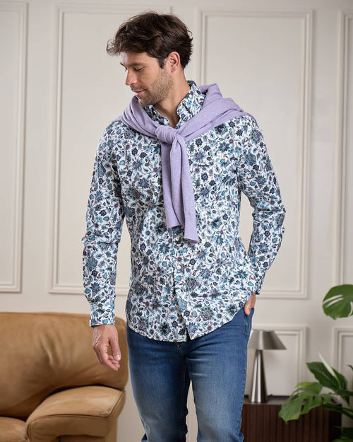 Chemise à motifs - MISE AU GREEN - 1