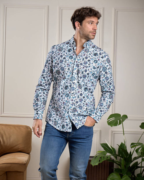 Chemise à motifs - MISE AU GREEN - 6