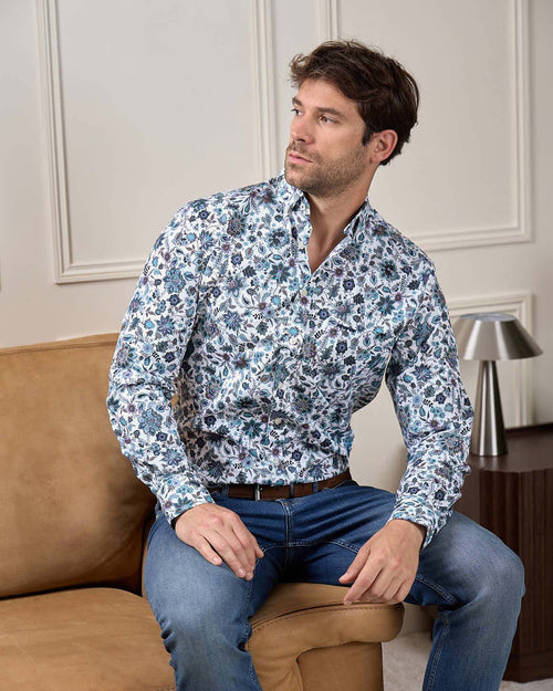 Chemise à motifs - MISE AU GREEN - 8