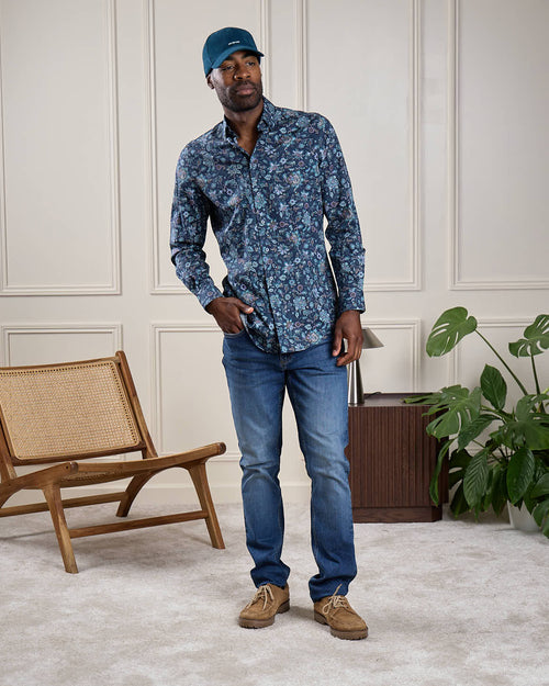 Chemise à motifs - MISE AU GREEN - 1