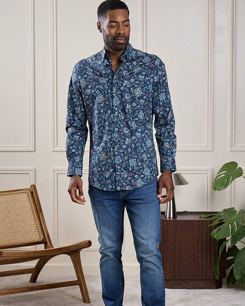 Chemise à motifs - MISE AU GREEN - 8