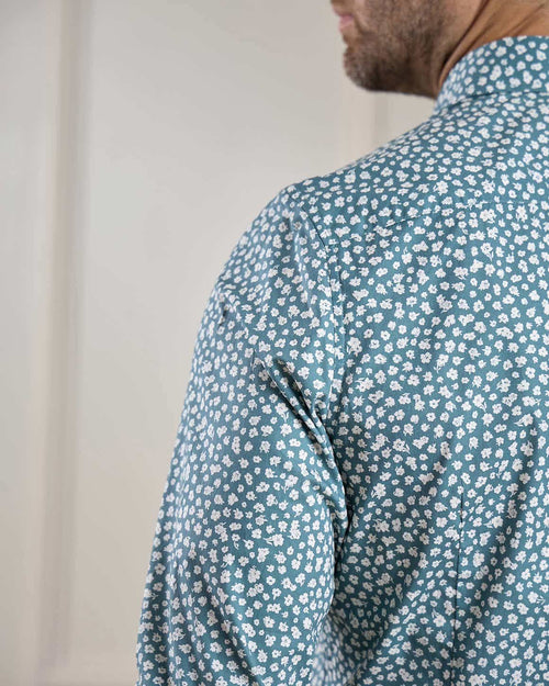 Chemise fleurie cintrée Hulric - MISE AU GREEN - 7