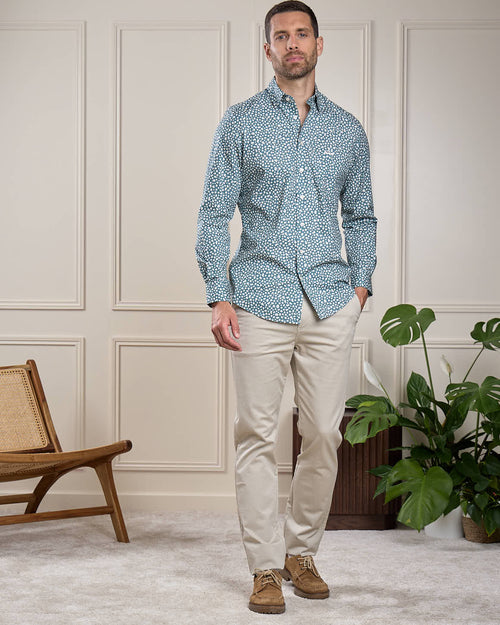 Chemise fleurie cintrée Hulric - MISE AU GREEN - 8