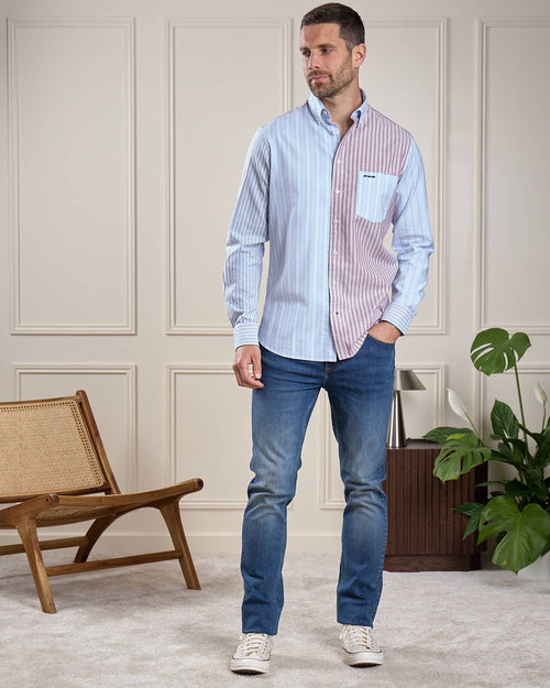 Chemise Oxford patch Humber - MISE AU GREEN - 2