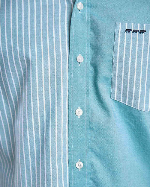 Chemise patch Oxford - MISE AU GREEN - 6