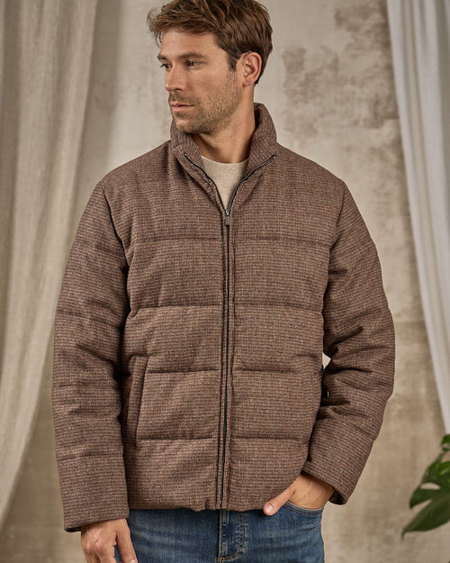 Doudoune à carreaux - MISE AU GREEN - 3