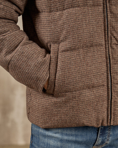 Doudoune à carreaux - MISE AU GREEN - 5