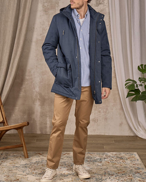Parka effet tramé - MISE AU GREEN - 3