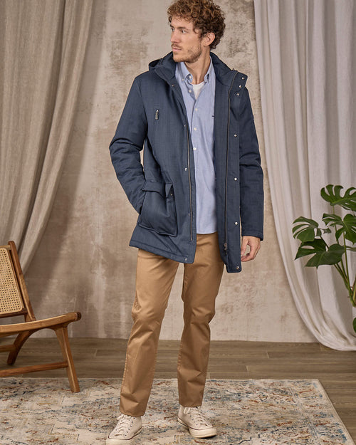 Parka effet tramé - MISE AU GREEN - 3