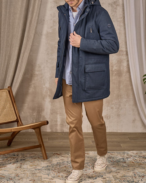 Parka effet tramé - MISE AU GREEN - 6