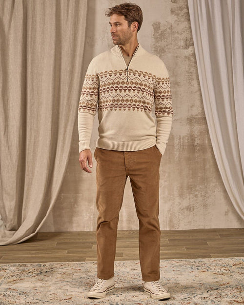 Pantalon velours côtelé - MISE AU GREEN - 1