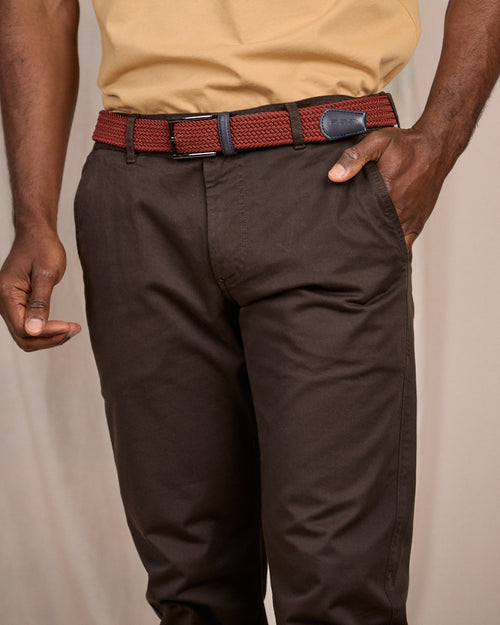 Pantalon chino Lucas - MISE AU GREEN - 1