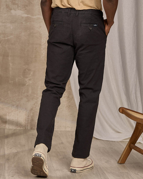 Chino coton et lin - MISE AU GREEN - 3