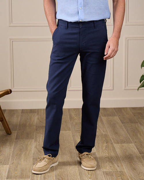 Chino coton et lin - MISE AU GREEN - 1