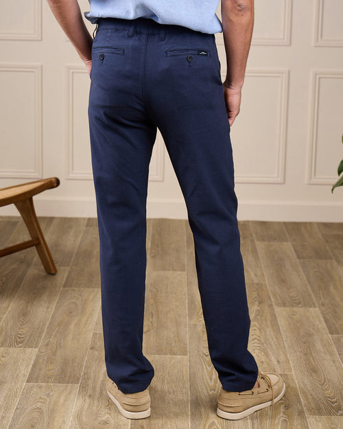 Chino coton et lin - MISE AU GREEN - 5