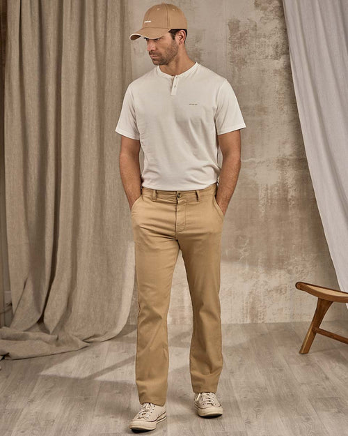 Chino coton et lin - MISE AU GREEN - 6