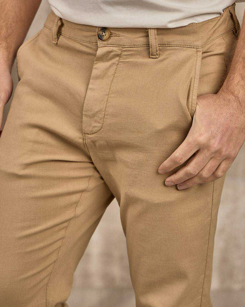 Chino coton et lin - MISE AU GREEN - 7