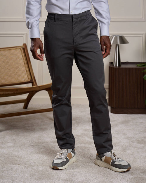 Chino coupe ajustée - MISE AU GREEN - 1