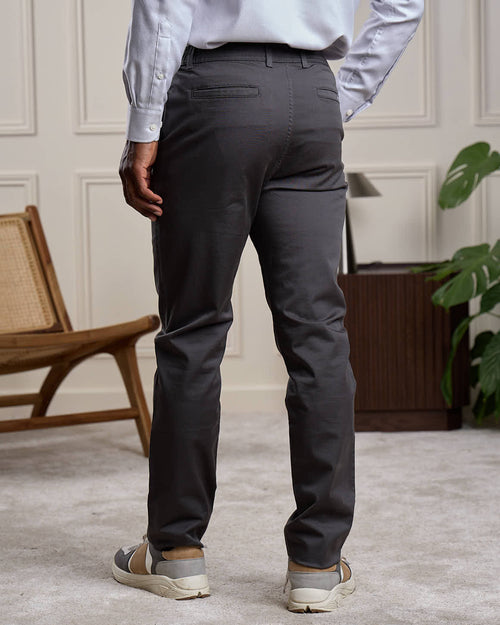 Chino coupe ajustée - MISE AU GREEN - 3