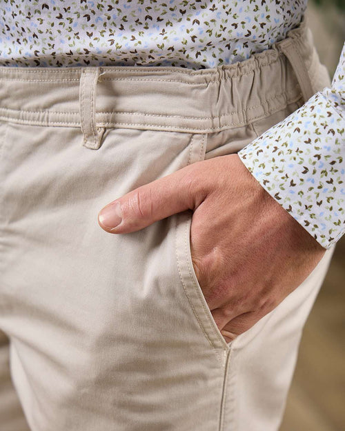 Chino coupe ajustée - MISE AU GREEN - 4