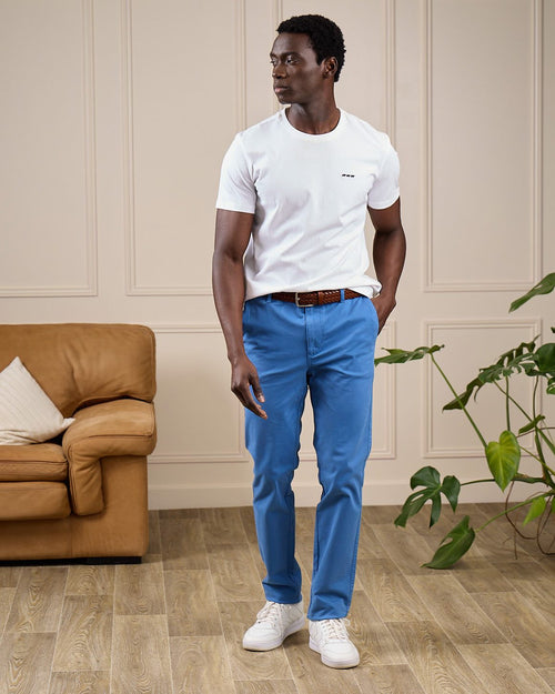 Chino coupe ajustée - MISE AU GREEN - 7