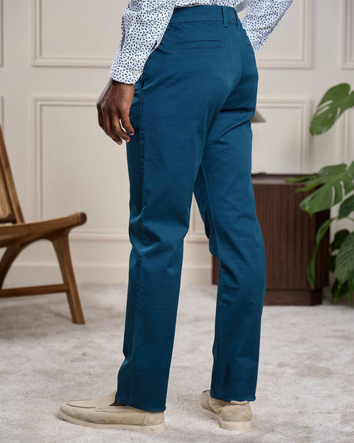 Chino coupe ajustée - MISE AU GREEN - 2