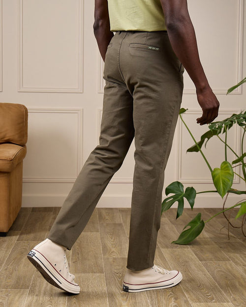 Chino coupe ajustée - MISE AU GREEN - 8