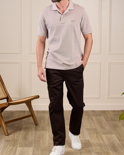 Chino coupe ajustée - MISE AU GREEN - 1