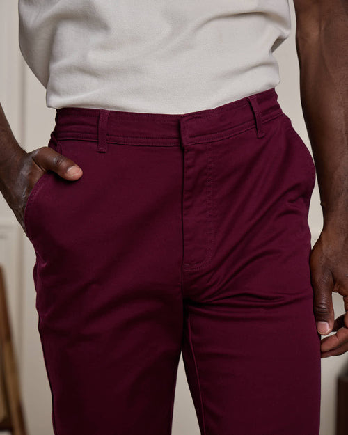 Chino coupe ajustée - MISE AU GREEN - 2