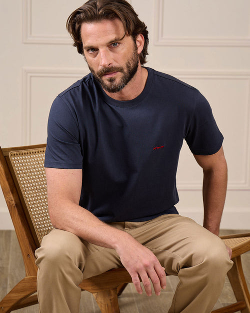 Chino effet piqué - MISE AU GREEN - 8
