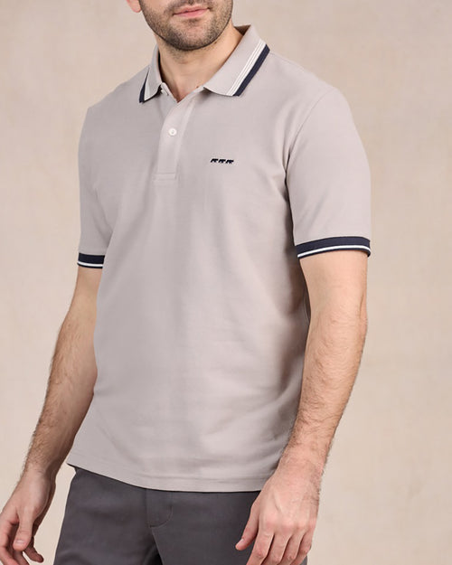 Polo à contraste - MISE AU GREEN - 1