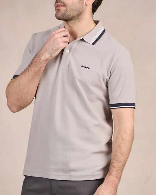 Polo à contraste - MISE AU GREEN - 5