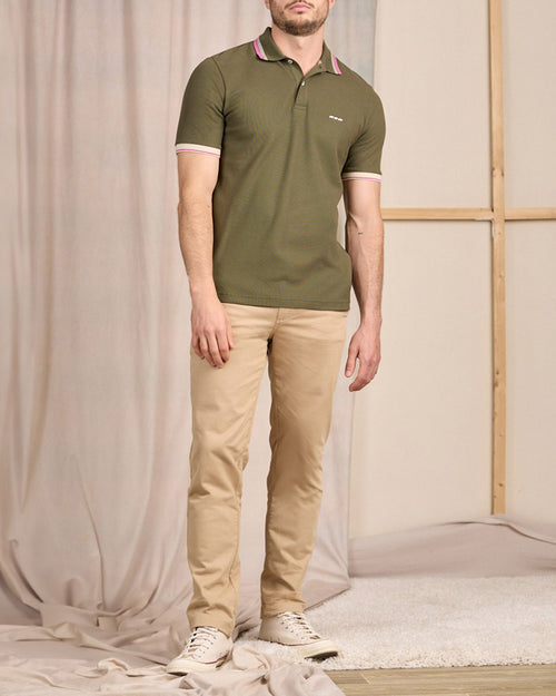 Polo à contraste - MISE AU GREEN - 3