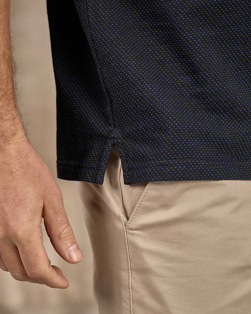 Polo tissu jacquard - MISE AU GREEN - 5