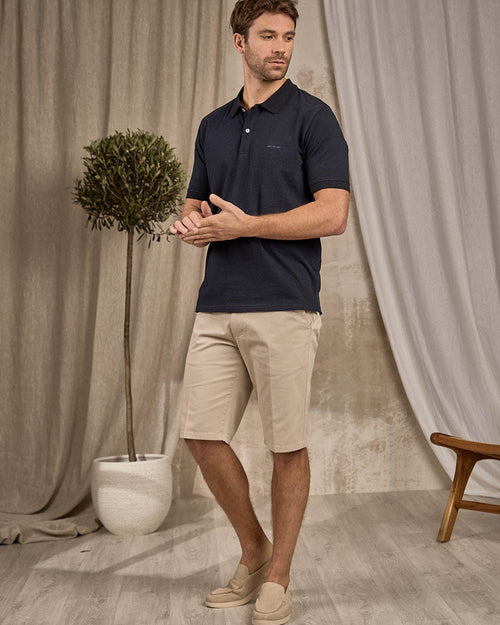 Polo tissu jacquard - MISE AU GREEN - 6