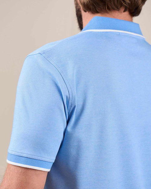 Polo bicolore chiné - MISE AU GREEN - 7