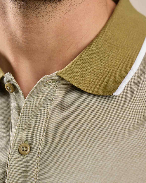Polo bicolore - MISE AU GREEN - 4