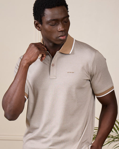 Polo bicolore - MISE AU GREEN - 1