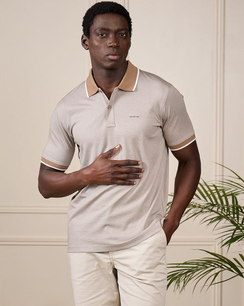 Polo bicolore - MISE AU GREEN - 8