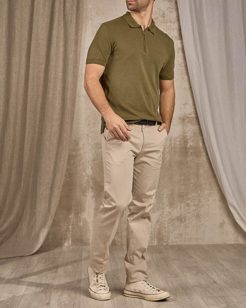 Polo col zippé - MISE AU GREEN - 3
