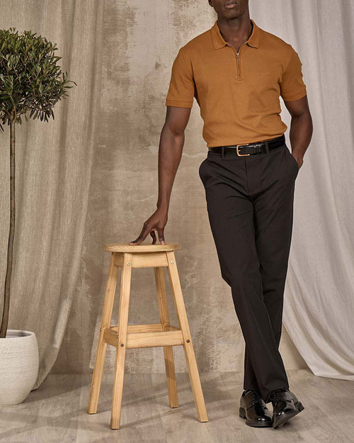 Polo col zippé - MISE AU GREEN - 2
