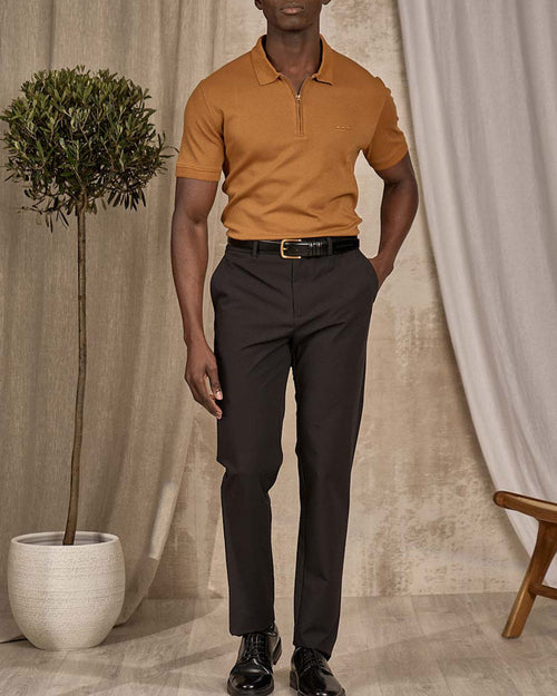Polo col zippé - MISE AU GREEN - 4