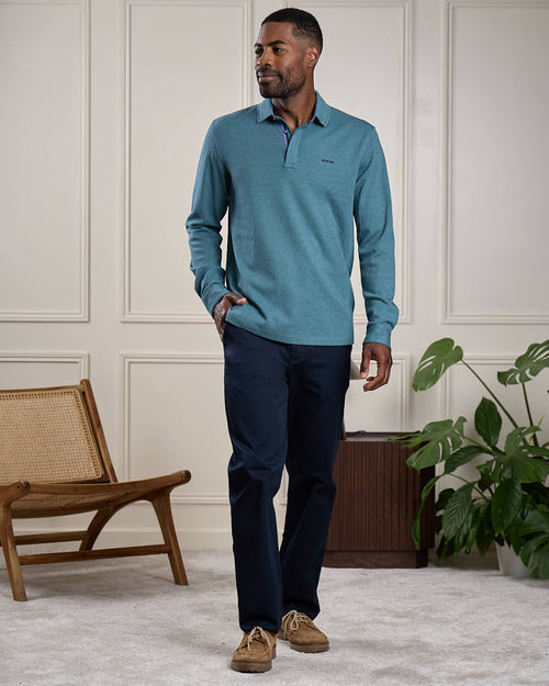 Polo piqué Oxford - MISE AU GREEN - 8